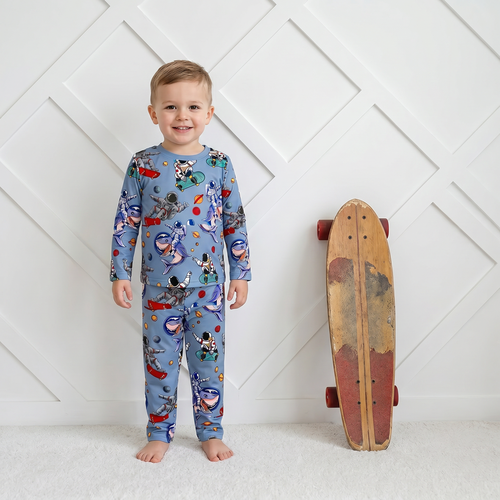 Astro Shredderz  L/S Pajama by Bestaroo