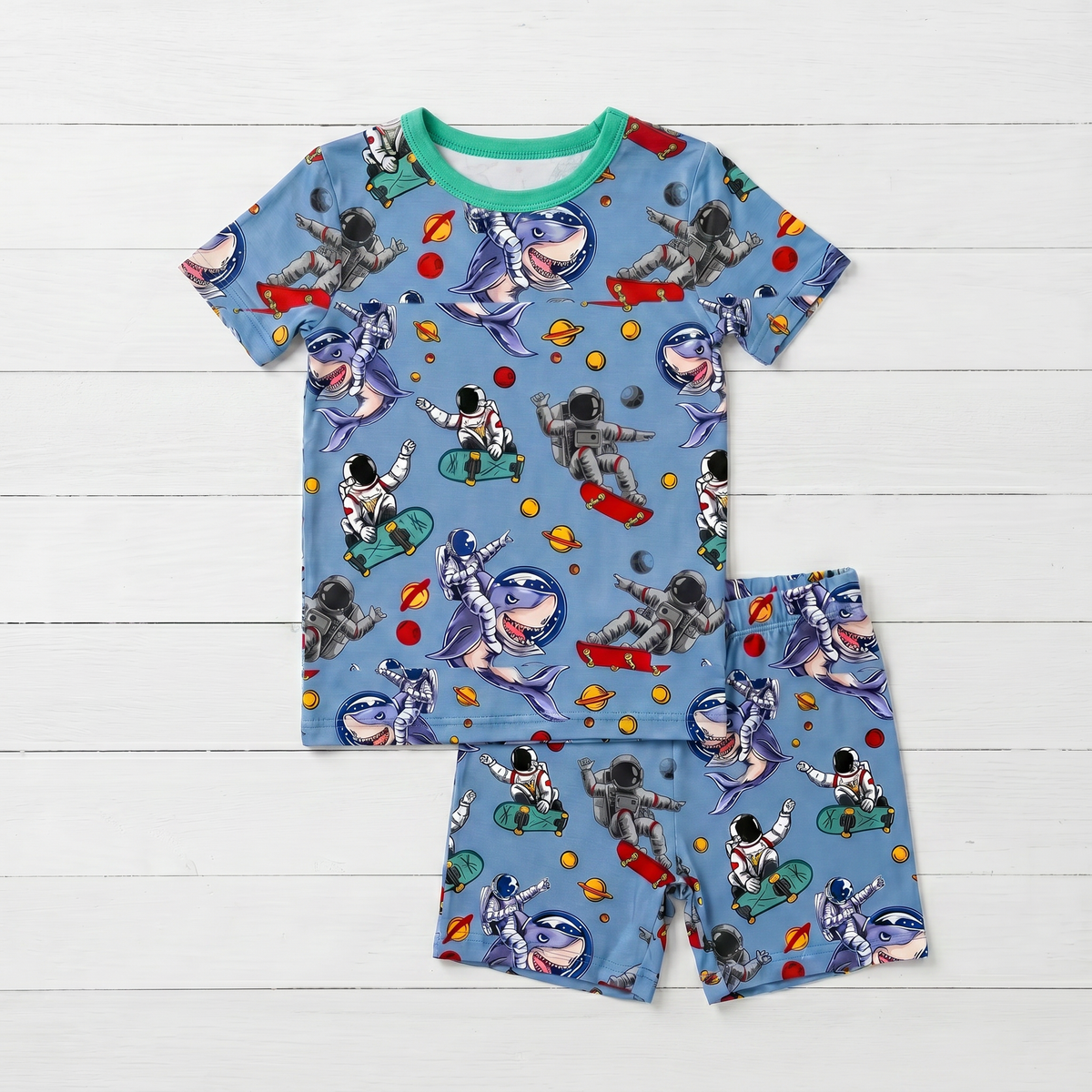 Astro Shredderz  Shorts Set Pajama by Bestaroo