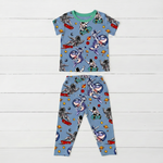 Astro Shredderz  S/S Pajama by Bestaroo