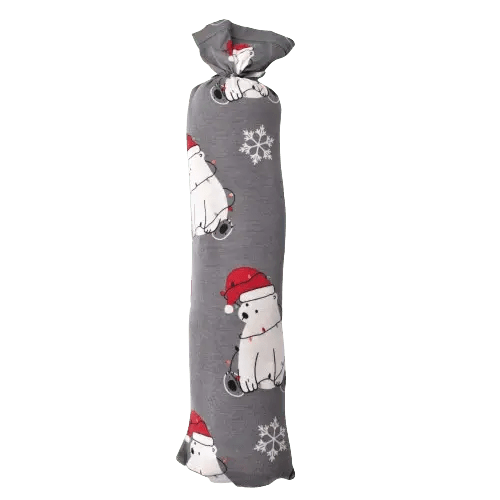 Aubrey's Hope Bear Swaddle - Christmas stocking, Fictional character, Winter, Scarf, Santa Claus | Everetts Place