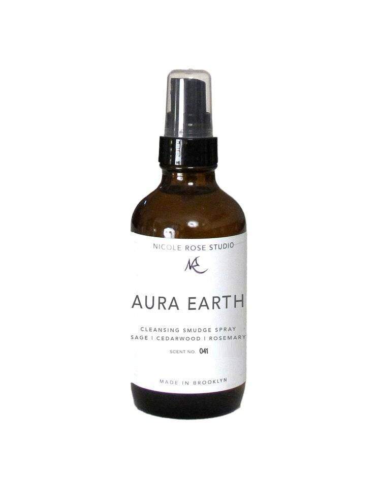 Aura Earth Sage Cleansing Smudge Spray - Everetts Place: Online Boutique - Bath & Beauty