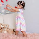 Soft Bamboo Blend Full Skirt Dress - Aurora by Bestaroo