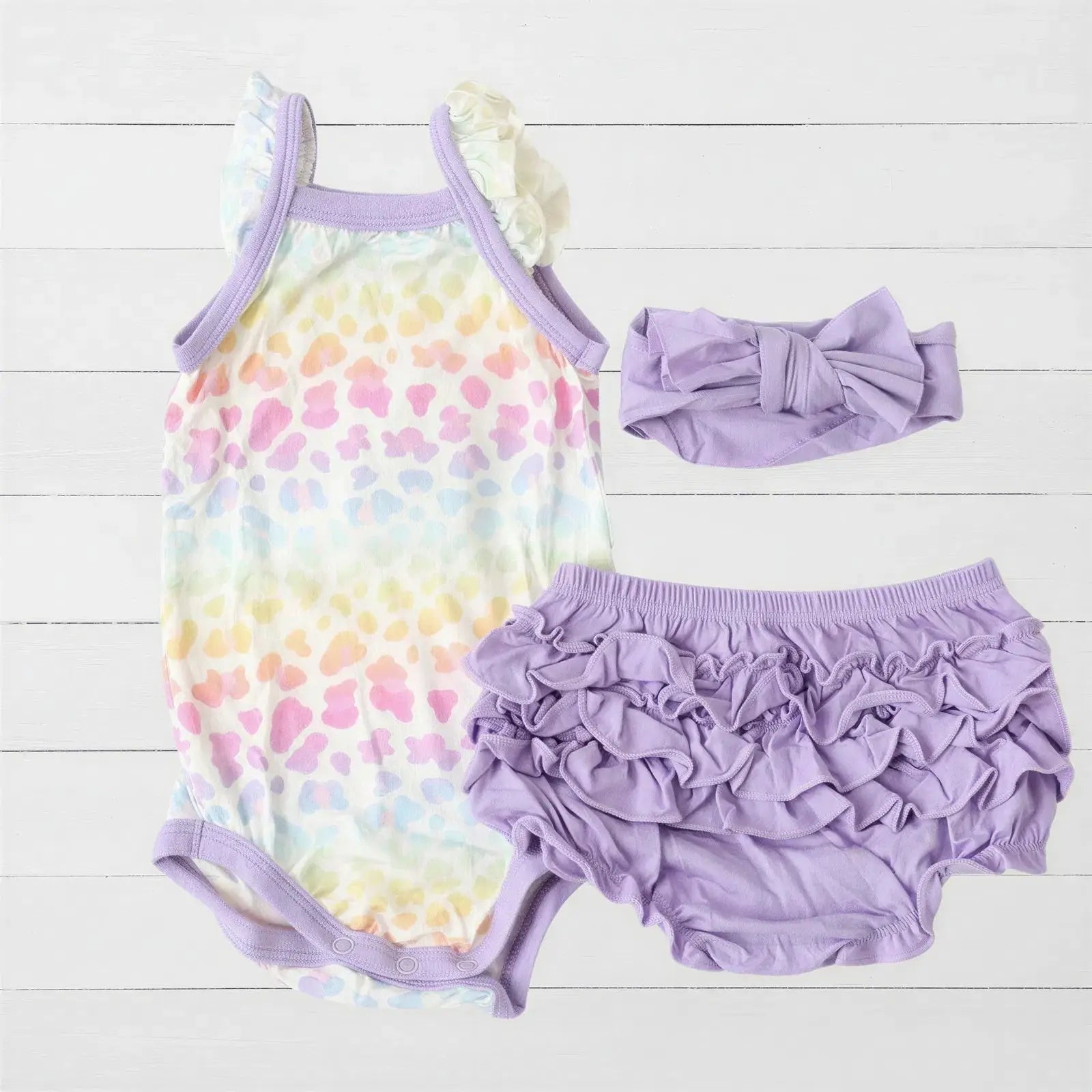 Bestaroo Aurora Ruffle Bloomer Set - 