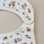 Mebie Baby Autumn Bloom Classic Muslin Bib - 