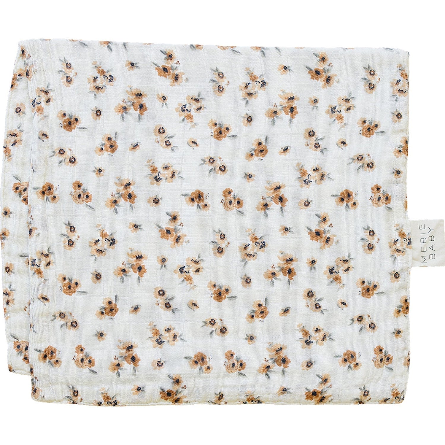 Mebie Baby Autumn Bloom Muslin Burp Cloth For Baby By Mebie Baby Soft Absorbent - 