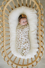 Mebie Baby Autumn Bloom Muslin Swaddle Blanket - 