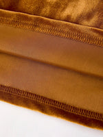 Rylee Faith Designs Autumn Brown Velvet Girls Dress for Stylish Comfort and Warmth - Everetts Place Boutique - 