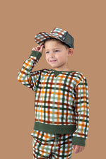 DREAM BIG LITTLE CO AUTUMN PLAID DREAM TRUCKER HATEveretts Place