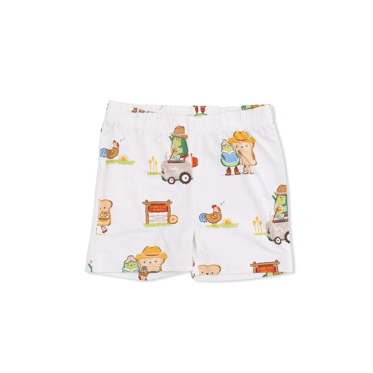 Angel Dear Avocado Toast - American Gothic - Loungewear Short Set - 