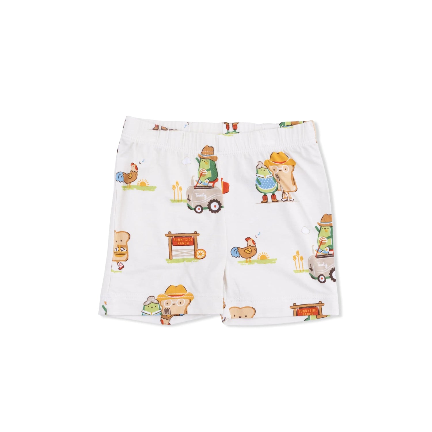 Angel Dear Avocado Toast - American Gothic - Loungewear Short Set - 