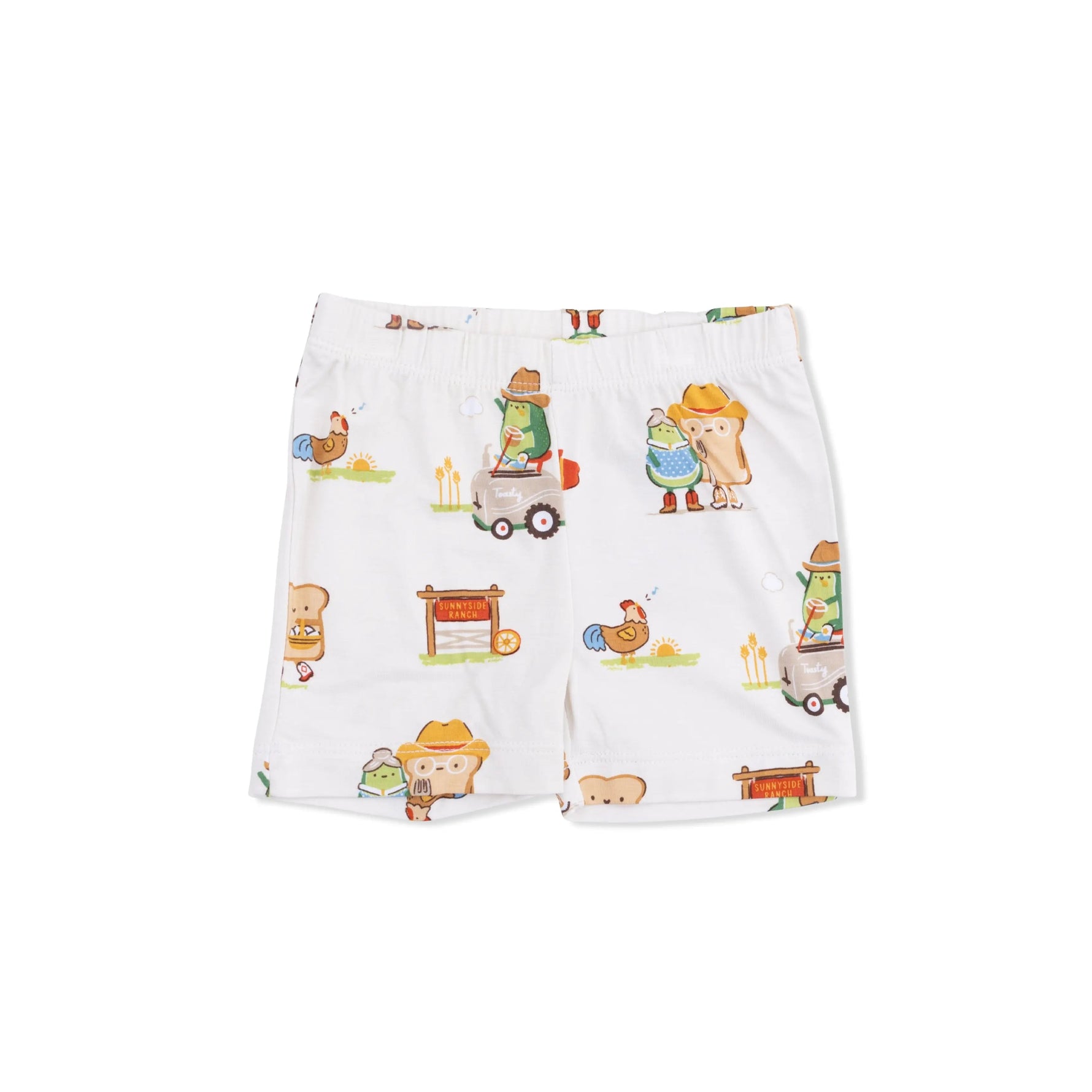 Angel Dear Avocado Toast - American Gothic - Loungewear Short Set - 