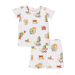 Angel Dear Avocado Toast - American Gothic - Loungewear Short Set - 