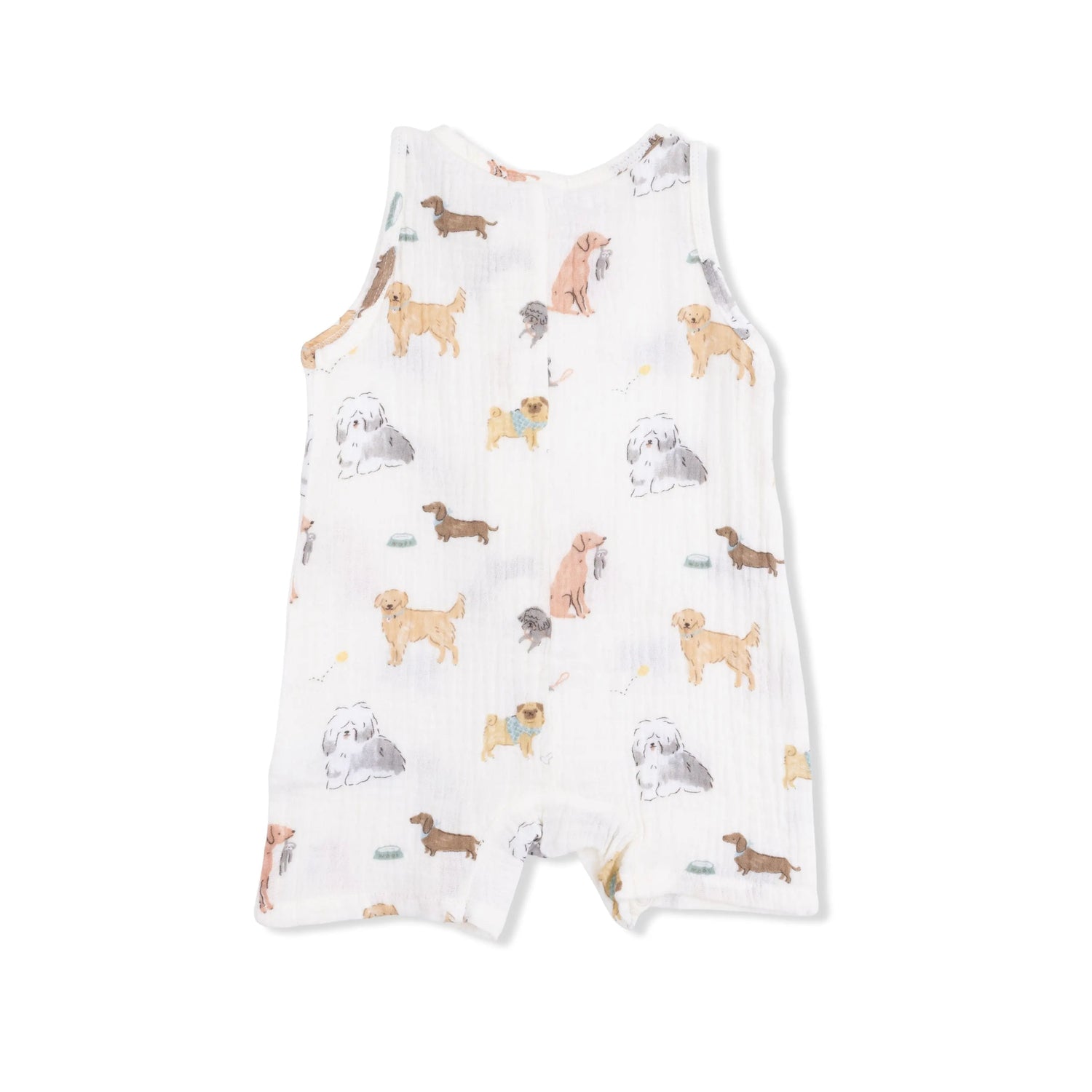 Angel Dear Awesome Dogs - Sleeveless Shortie Romper - 