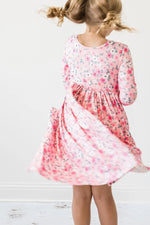 Mila & Rose ® Azalea 3/4 Sleeve Pocket Twirl Dress - 