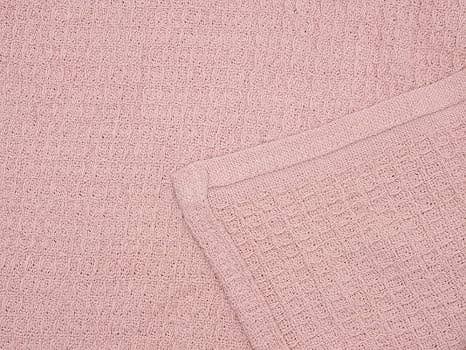 Crover 100% cotton waffle baby blanket for swaddling and stroller coverage.