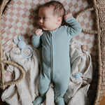 Mushie organic cotton muslin baby swaddle blanket