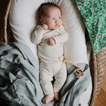 Mushie Organic Cotton Muslin Swaddle Blanket for Baby Cuddling and Nursing - Baby & Toddler > Swaddling & Receiving Blankets Swaddle