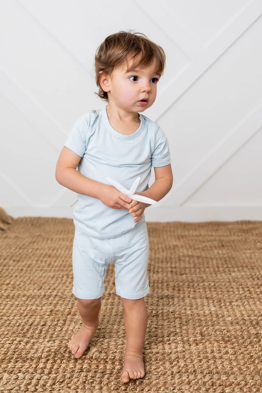 Bestaroo Baby Blue Shorts PJ set - 