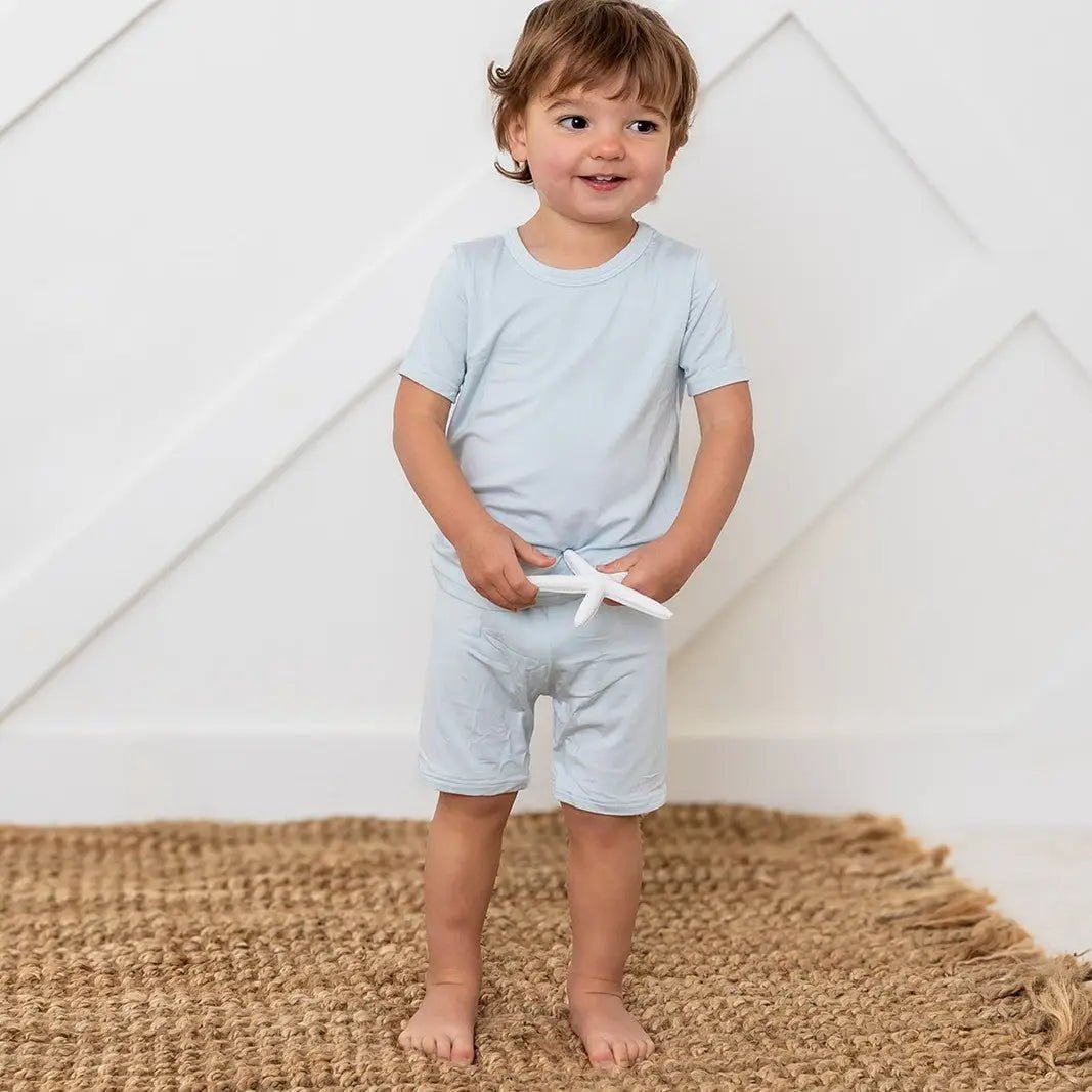 Bestaroo Baby Blue Shorts PJ set - 