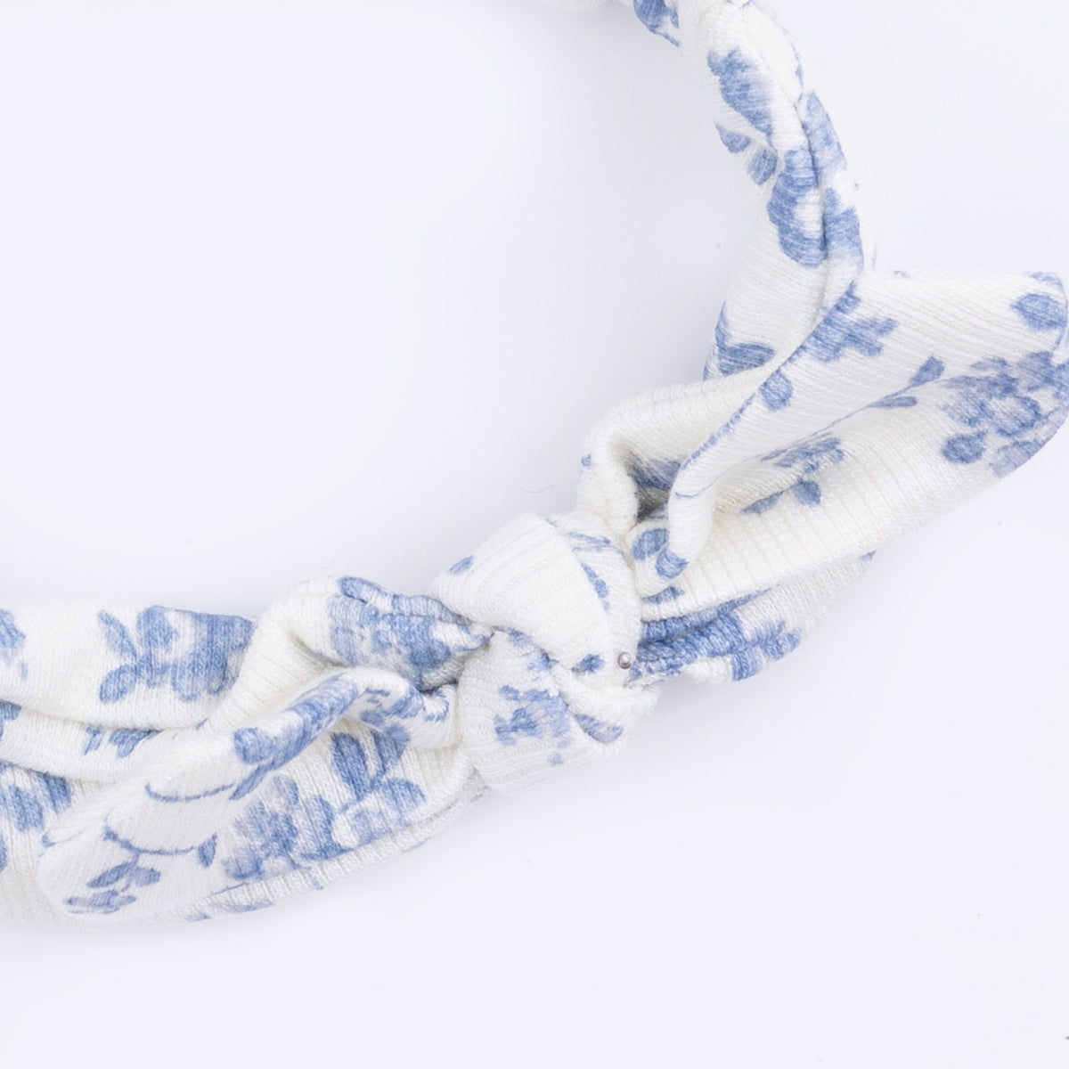 Angel Dear Baby Blue Vines Floral - Knotted Gown and HeadbandEveretts Place