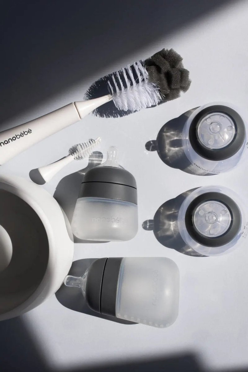 Nanobébé Baby Bottle Complete Feeding Set - 