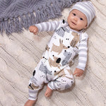 Tesa Babe Baby Boy Puppy Dogs Cotton Romper - 