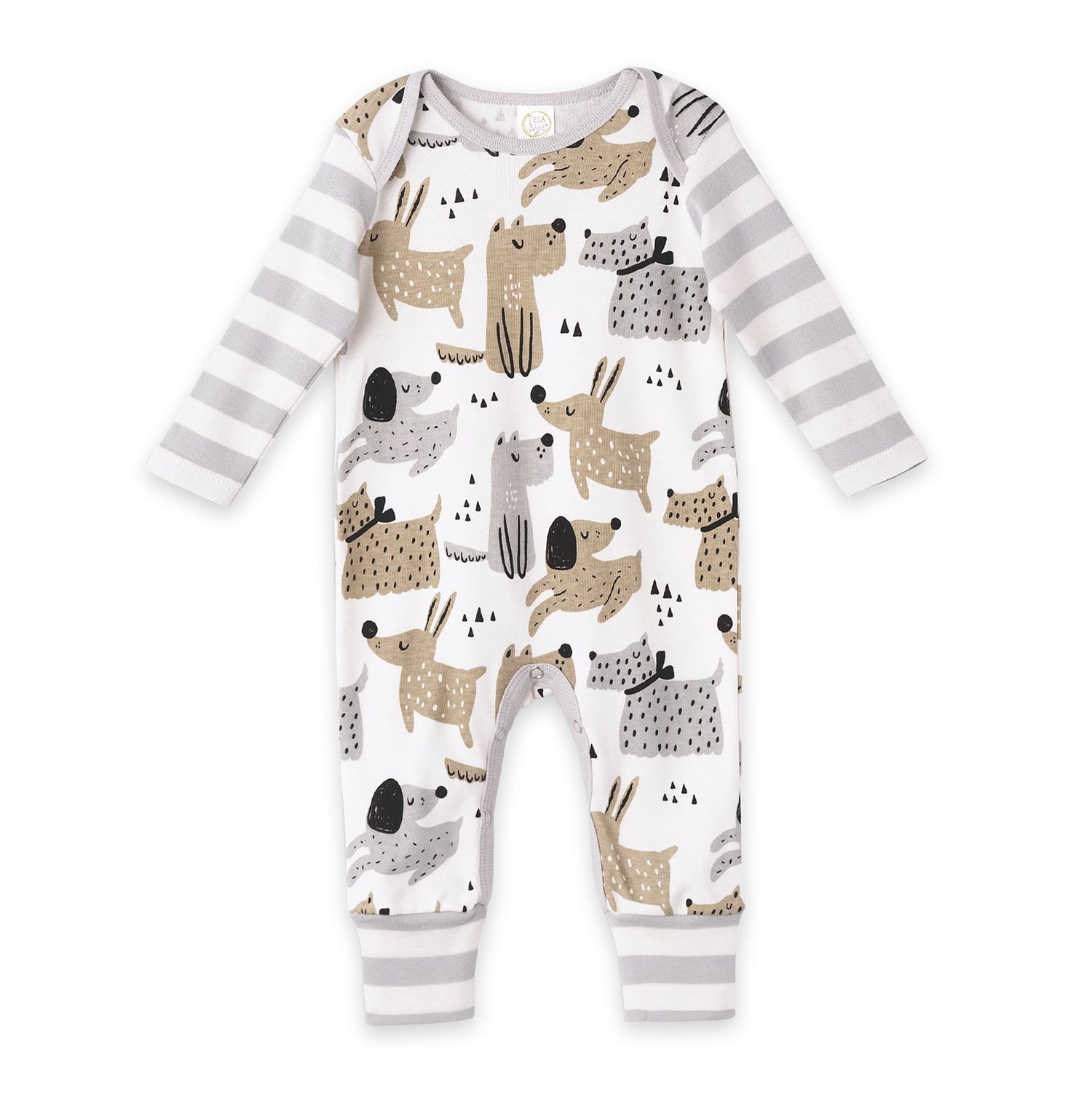 Tesa Babe Baby Boy Puppy Dogs Cotton RomperEveretts Place