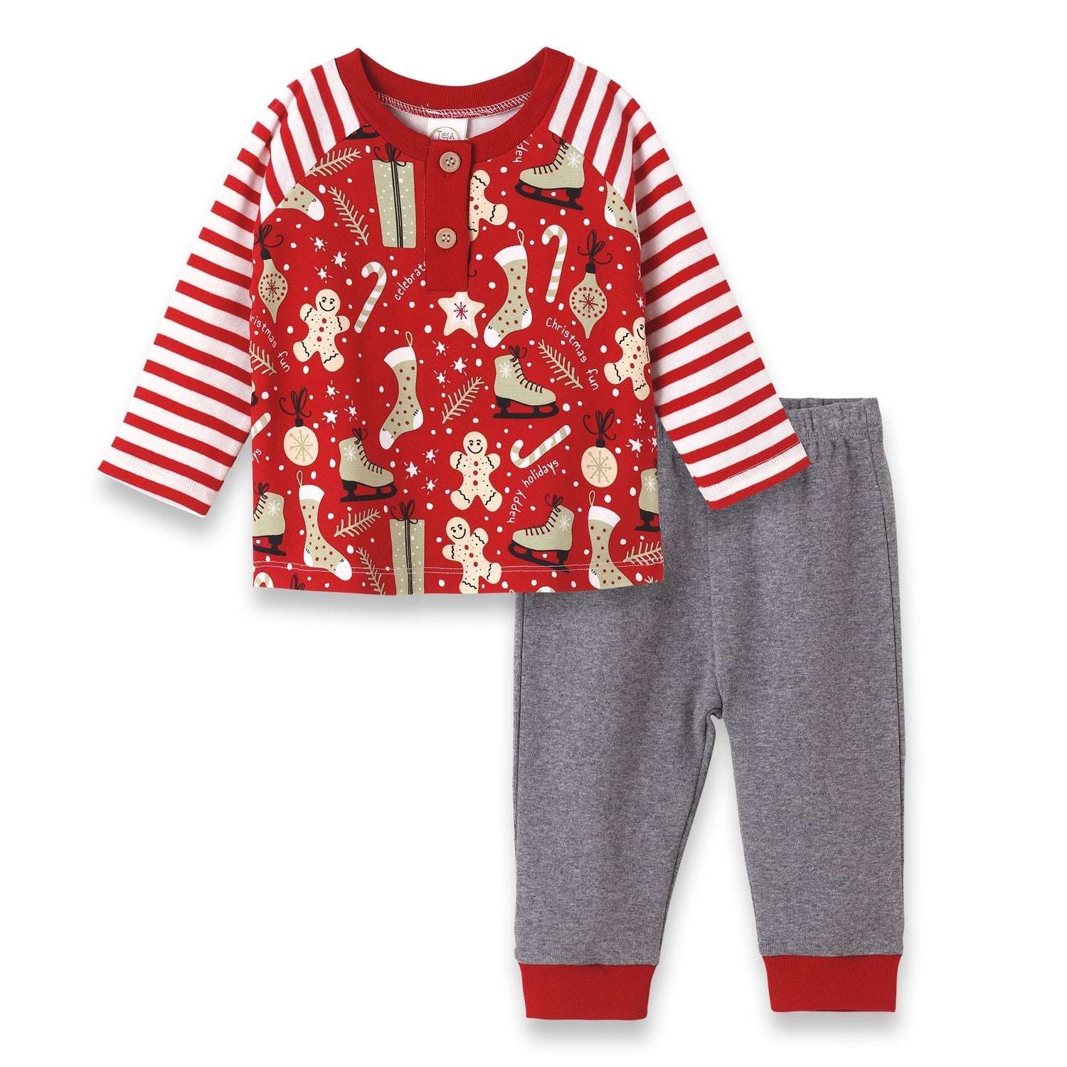 Tesa Babe Baby Boy's Christmas Bamboo SetEveretts Place