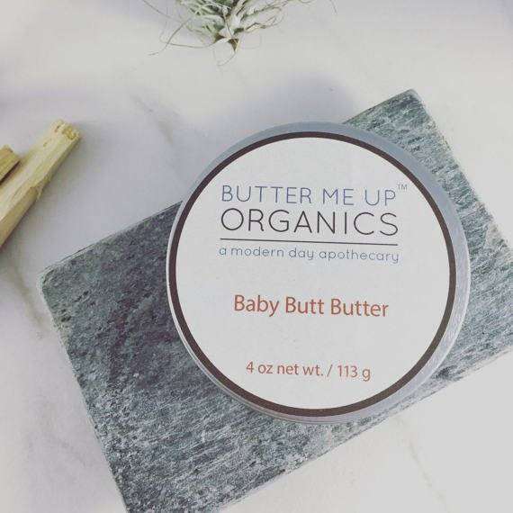 Baby Butt Butter - Organic Diaper Cream - Everetts Place: Online Boutique - Bathing