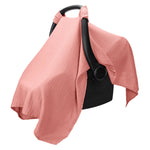 Comfy Cubs Baby Car Seat Cover in Dusty Rose - 