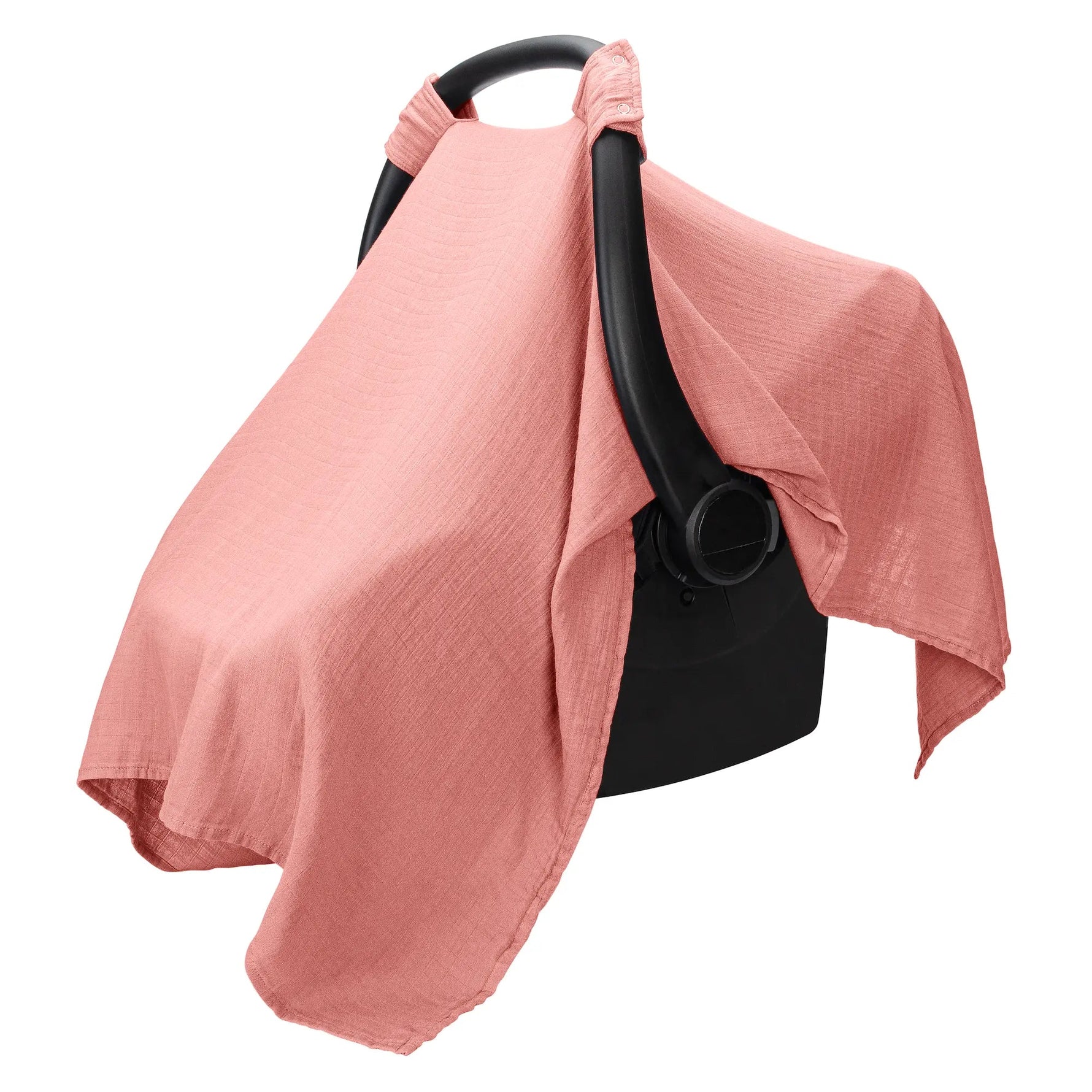 Comfy Cubs Baby Car Seat Cover in Dusty Rose - 