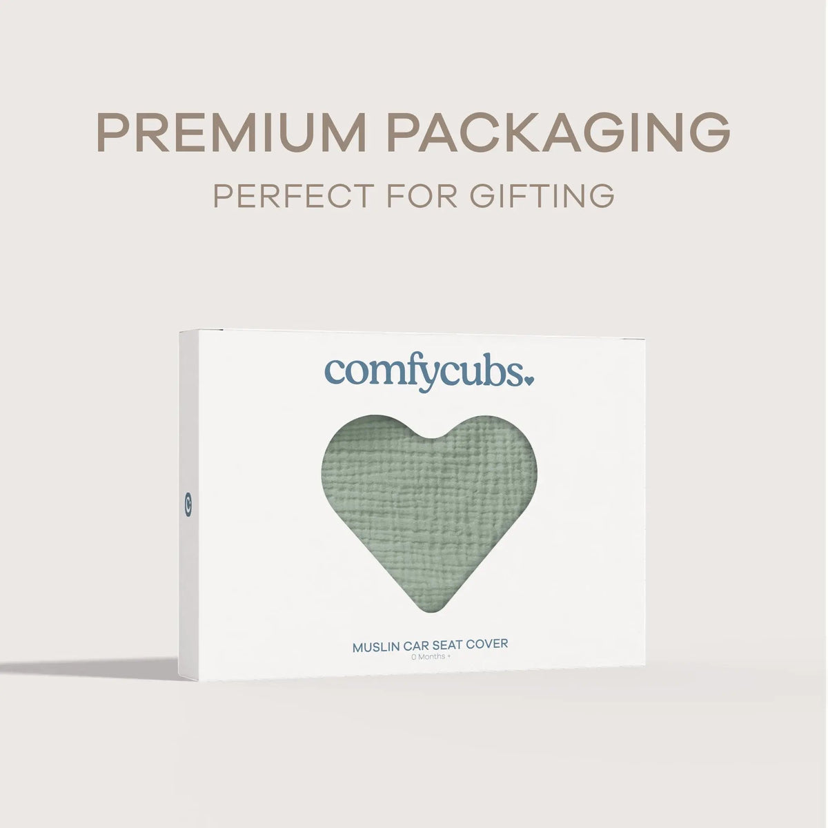 Comfy Cubs Baby Car Seat Cover in Fern - 