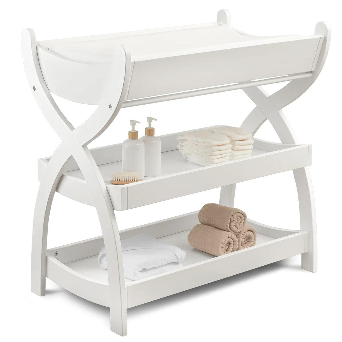 Comfy Cubs Baby Changing Table by Comfy Cubs - White - 