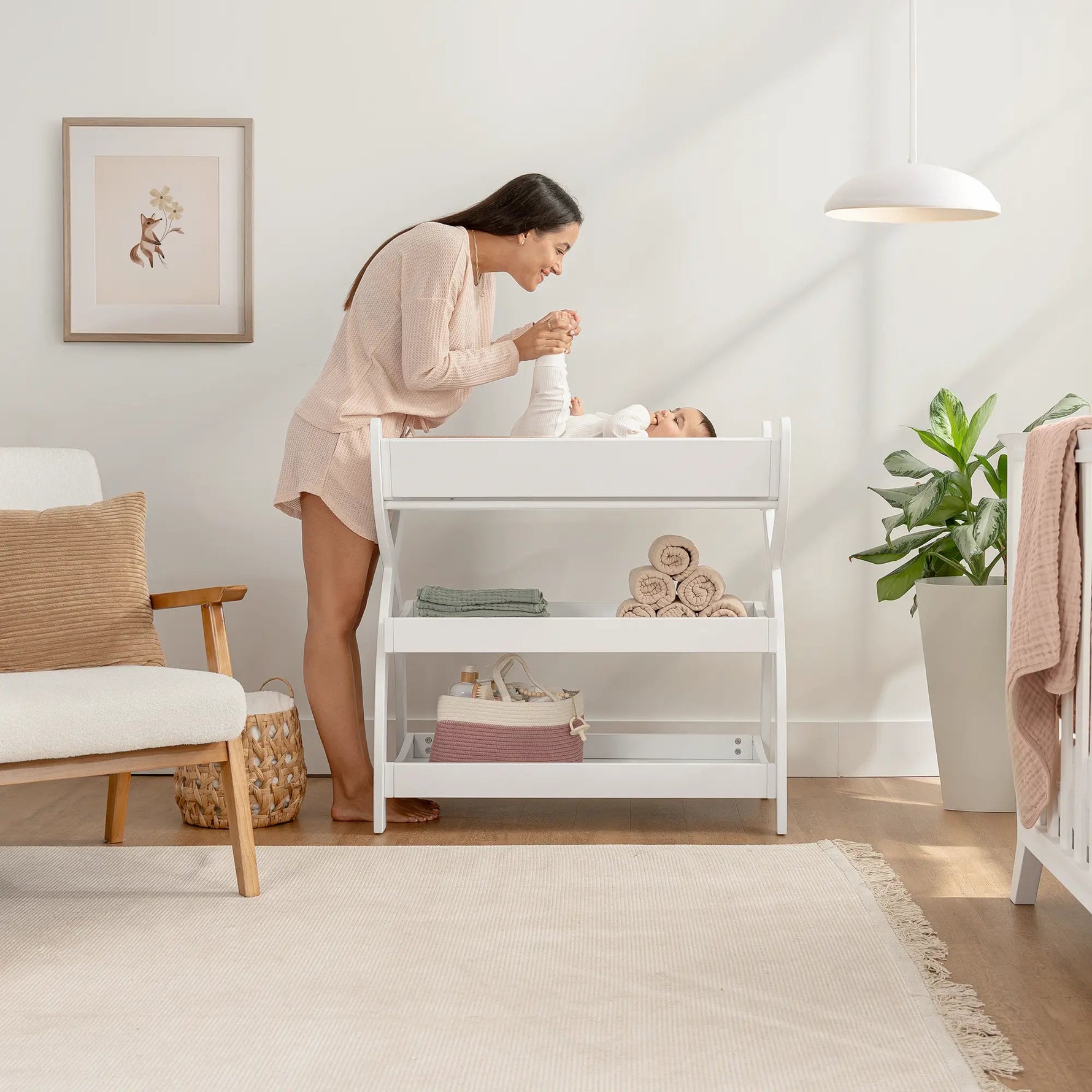 Comfy Cubs Baby Changing Table by Comfy Cubs - White - 