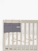Little Mae & Co Baby Crib Diaper Caddy Storage Organizer Nursery Room - 