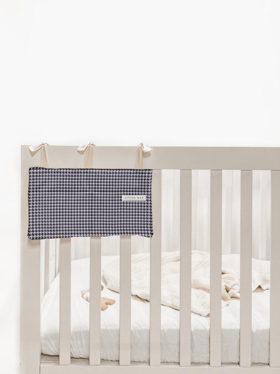 Little Mae & Co Baby Crib Diaper Caddy Storage Organizer Nursery Room - 