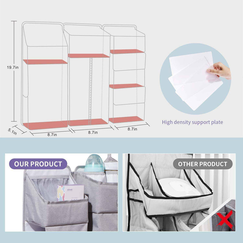 Baby Diaper Caddy with Dividers - Everetts Place: Online Boutique - Parenthood & Accessories