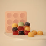 Mushie Baby Food Freezer Tray Silicone Storage with Measuring Marks 1.5 Ounce Cups - Everetts Place Boutique - 