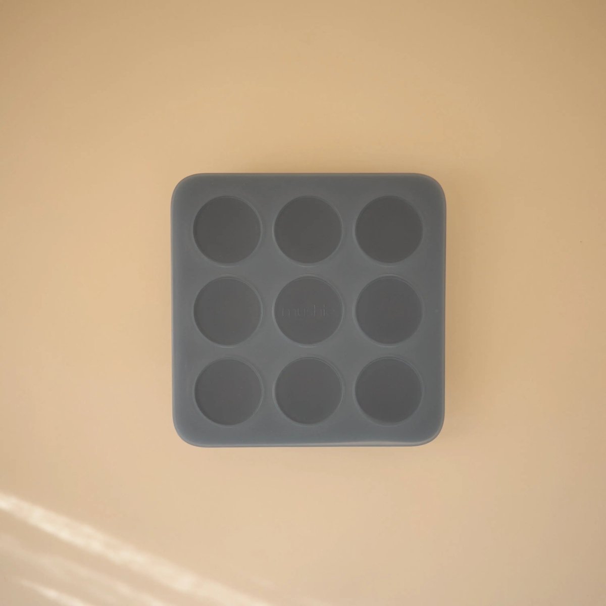 Mushie Baby Food Freezer Tray Silicone Storage with Measuring Marks 1.5 Ounce Cups - Everetts Place Boutique - 