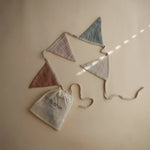 Mushie Baby Garland Soft Playful Nursery Decor Gender Neutral Colors - Everetts Place Boutique - 