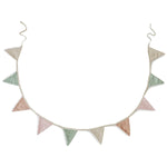 Mushie Baby Garland Soft Playful Nursery Decor Gender Neutral Colors - Everetts Place Boutique - 