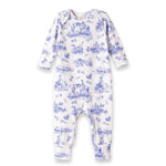 Tesa Babe Baby Girl Toile de Jouy Bamboo RomperEveretts Place