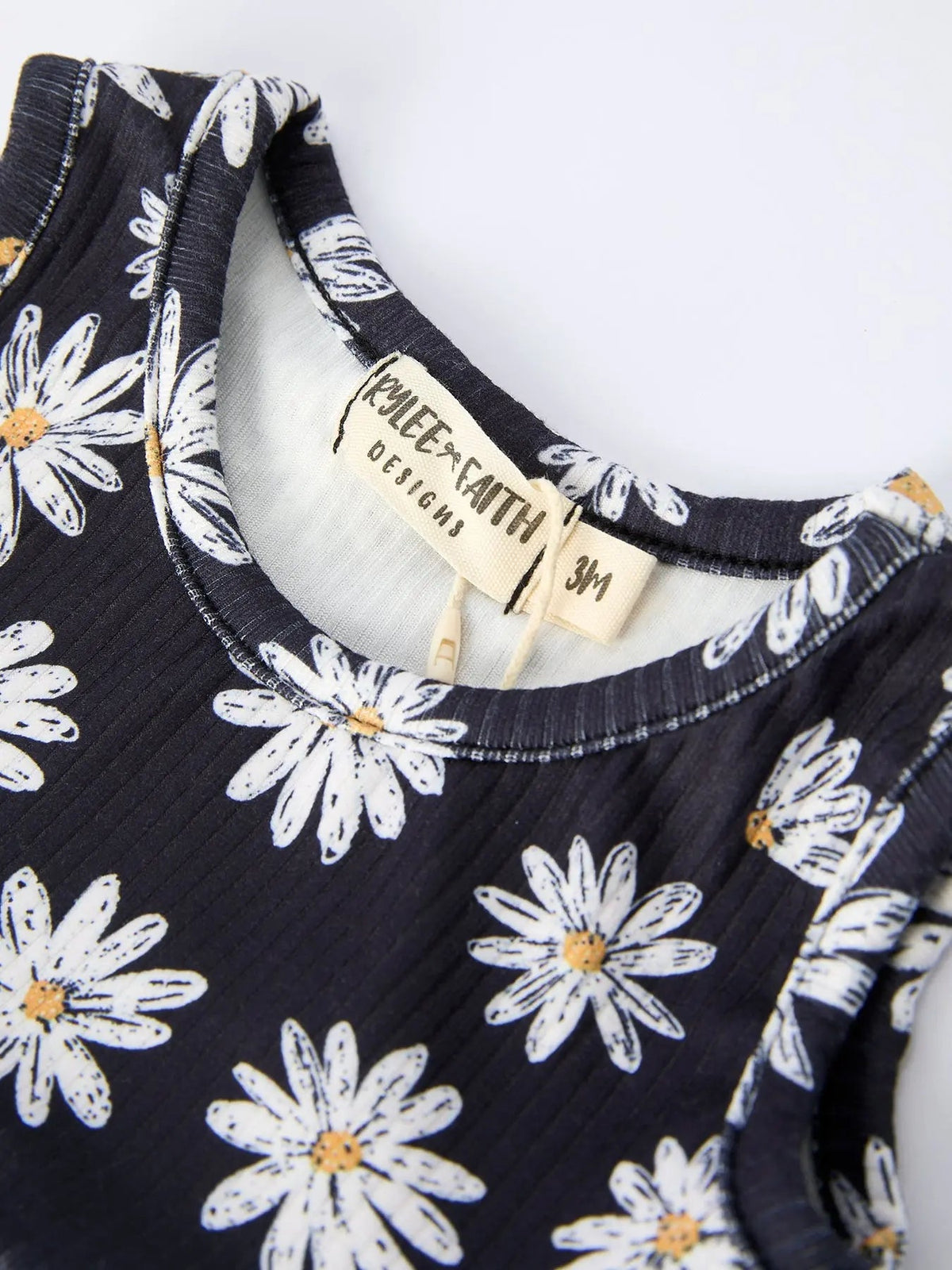 Rylee Faith Designs Baby Girls' Spring Daisy Romper - 