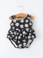 Rylee Faith Designs Baby Girls' Spring Daisy Romper - 
