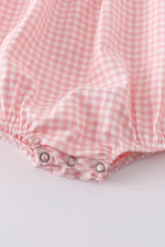 Rylee Faith Designs Baby Girls Strawberry Plaid Smocked RomperEveretts Place