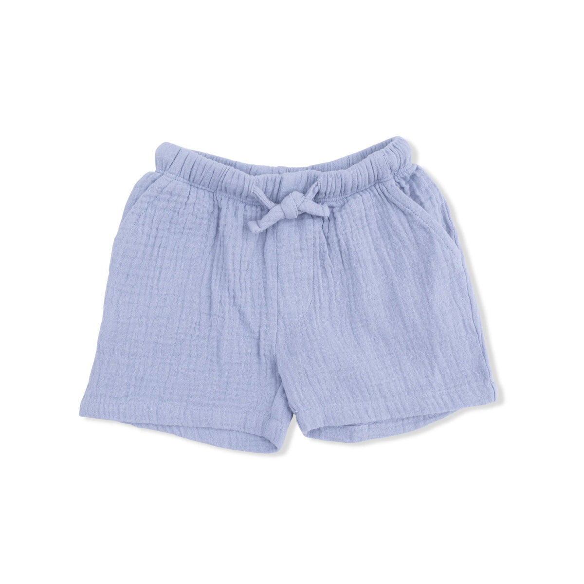Angel Dear Baby Golf Carts Blue - Polo Button Up with Casual Short - 