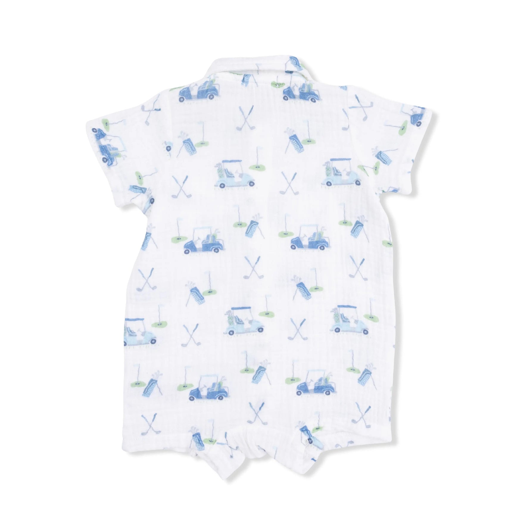 Angel Dear Baby Golf Carts Blue - Polo Shortie - 