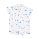 Angel Dear Baby Golf Carts Blue - Polo Shortie - 