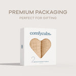 Comfy Cubs Baby Hooded Towels in Cream - 