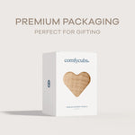 Comfy Cubs Baby Hooded Towels in Cream - 